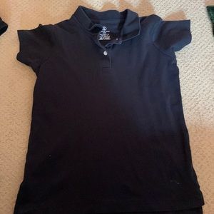 Land’s End black polo, size 10-12